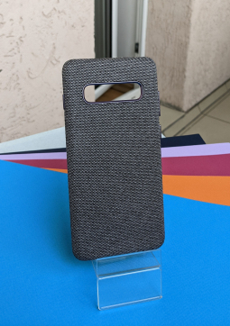 Case Samsung Galaxy S10 Plus Fabric Gray 4