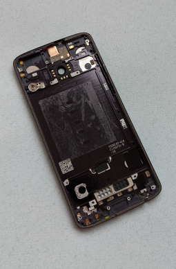 Chassis Door Motorola Moto Z4 Gray A Stock 2