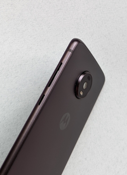 Chassis Door Motorola Moto Z4 Gray A Stock 3
