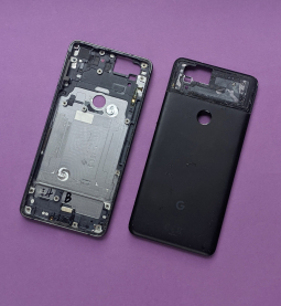 Chassis Google Pixel 2 Black C Stock Without Glass 2