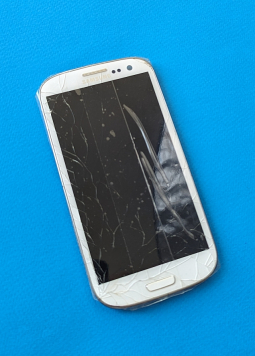Cracked Lcd Samsung Galaxy S3
