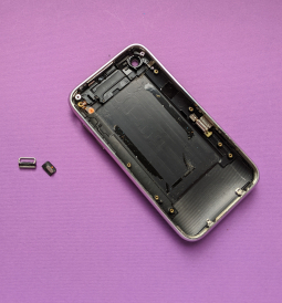 Door Apple Iphone 3g B Stock Black 2