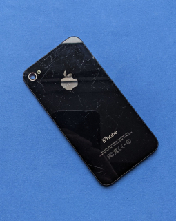Door Apple Iphone 4 Black C Stock