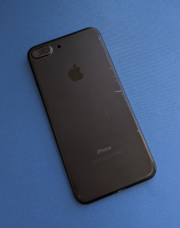 Door Apple Iphone 7 Plus Black C Stock With Glass