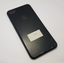 Door Apple Iphone 7 Plus Black C Stock Without Camera Glass