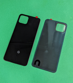 Door Back Panel Google Pixel 4 Xl Black New Replacement
