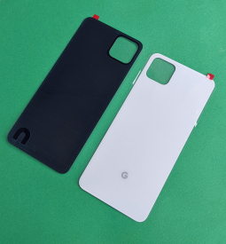Door Back Panel Google Pixel 4 Xl White New Replacement