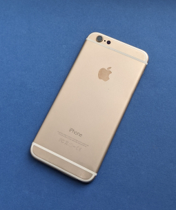 Door Chassis Apple Iphone 6 Gold C Stock