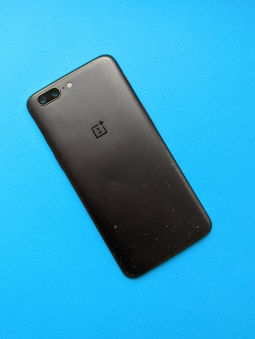 Door Chassis Oneplus 5 Black B Stock