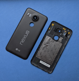 Door Google Nexus 5x Black A Stock