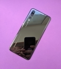 Door Huawei P20 Pro And Cmera Glass Black A Stock