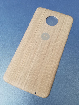 Door Moto Mod Motorola Moto Z3  Light Wooden B Stock
