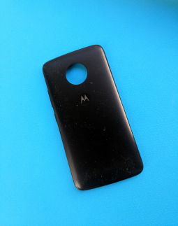 Door Motorola Moto E4 Black C Stock