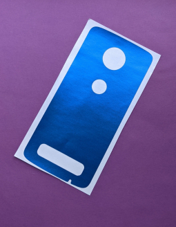 Film Protective Back Motorola Moto Z2 Force Blue