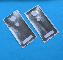 Film Protective Back Motorola Moto Z4  Kevlar Silver