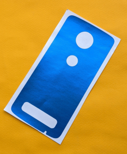 Film Protective Back Motorola Moto Z4 Blue