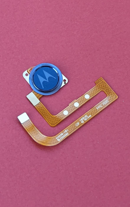Finger Scaner Flex Motorola Moto G8 Blue