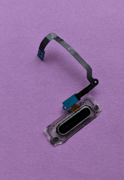 Finger Scaner Home Button Samsung Galaxy S5  Black C Stock