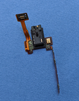 Flex Side Buttons Jack Audio Sharp AQUOS Crystal 306SH