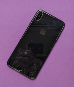 Frame Apple Iphone Xs Max Black A Stock 4