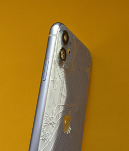 Frame Chassis Apple Iphone 11 Purple C Stock   4