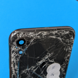 Frame Chassis Apple Iphone Xr Black C Stock 5