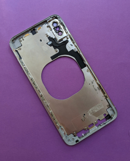 Frame Chassis Apple Iphone Xs Max Silver A Stock