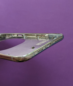 Frame Chassis Apple Iphone Xs Max Silver A Stock 2