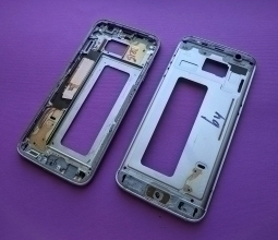Frame Chassis Samsung Galaxy S7 Edge Gold 1