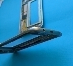Frame Chassis Samsung Galaxy S7 Edge Gray 2
