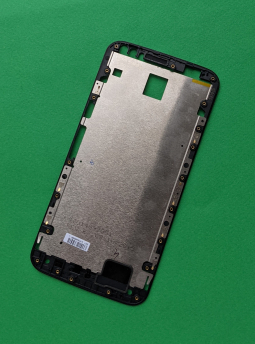 Frame Lcd Set Motorola Moto X Style Black B Stock 2