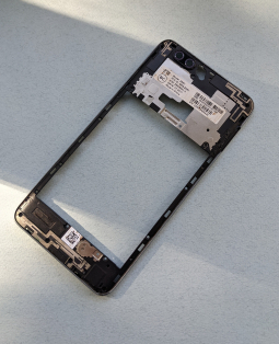 Frame Side ZTE Blade Z Max Z982  B Stock Gray