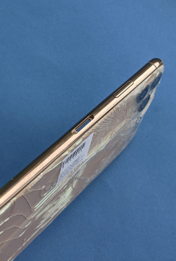 Frame Side Apple Iphone 11 Pro Max Gold Side C Stock 4