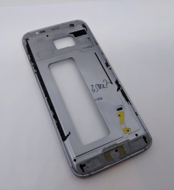 Frame Side Chassis Samsung Galaxy S7 Edge Qualcomm Gray A Stock