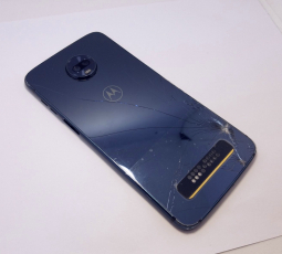 Frame Side Motorola Moto Z3 Play Blue B Stock