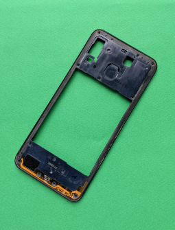 Frame Side Samsung Galaxy A20 Blue C Stock