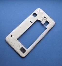 Frame Side Samsung Galaxy Mega Silver