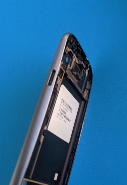 Frame Side Samsung Galaxy S3 A Stock Gray T999 3