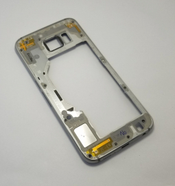 Frame Side Samsung Galaxy S6 G920f Silver B Stock