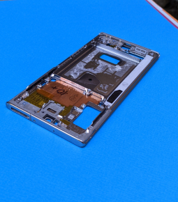 Frame Side Samsung Note10 Plus Silver A Stock 2