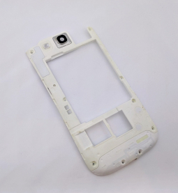 Frame With Camera Glass Samsung Galaxy S3 White