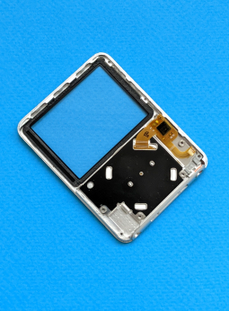 Front Face Panel Apple Ipod Nano 3 Silver 2