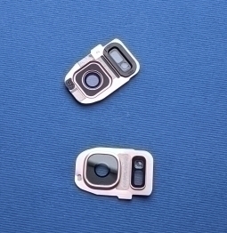 Glass On Camera Samsung Galaxy S7 Edge Rose