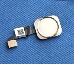 Home Button Finger Scaner Apple Iphone 6 Plus White Silver