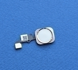Home Button Finger Scaner Apple Iphone 6 White Gold