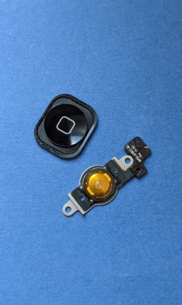 Home Button With Black Cover Apple Iphone 5c Oem