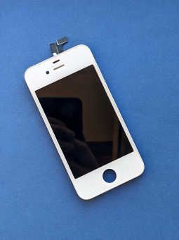 Lcd Apple Iphone 4s White A Stock Without Frame