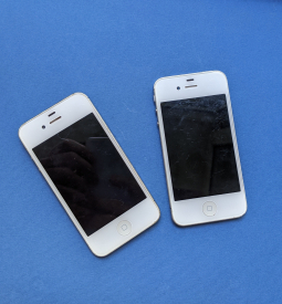 Lcd Apple Iphone 4s White B Stock