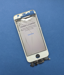 Lcd Apple Iphone 5s Oem Cracked 1