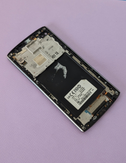 Lcd Assembly Lg V10 C Stock Gray 2